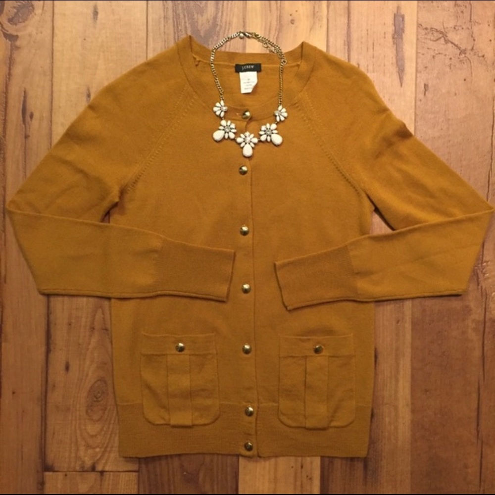 J. Crew Merino Wool Cardigan